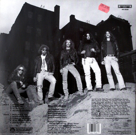 Blessed Death : Destined For Extinction (LP, Album)