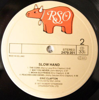 Eric Clapton : Slowhand (LP, Album)