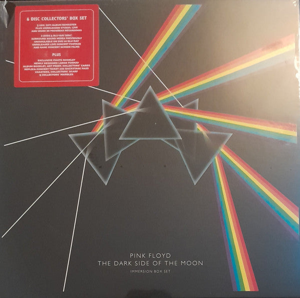 Pink Floyd : The Dark Side Of The Moon (CD, Album, RE, RM + CD + DVD-V, Album, Quad, RE, R)