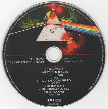 Pink Floyd : The Dark Side Of The Moon (CD, Album, RE, RM + CD + DVD-V, Album, Quad, RE, R)