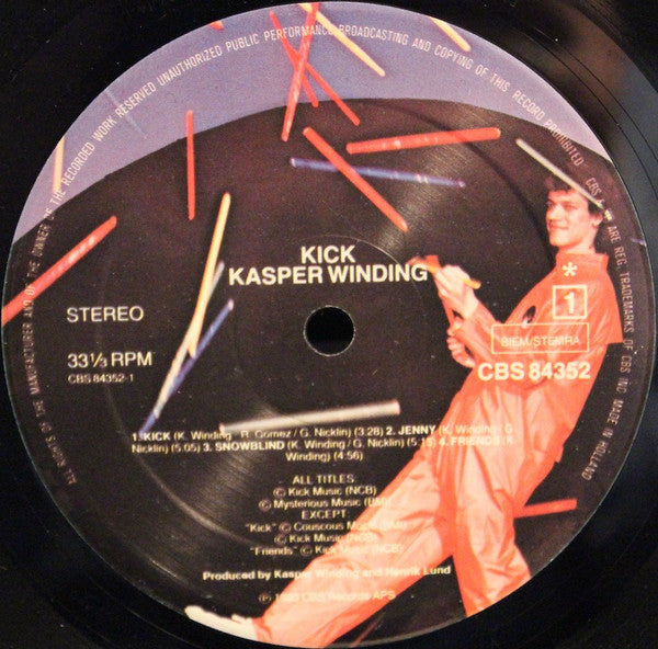Kasper Winding : Kick (LP, Album)