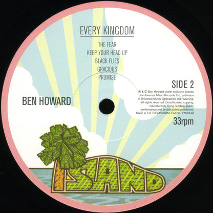 Ben Howard (2) : Every Kingdom (LP, Album, RP)