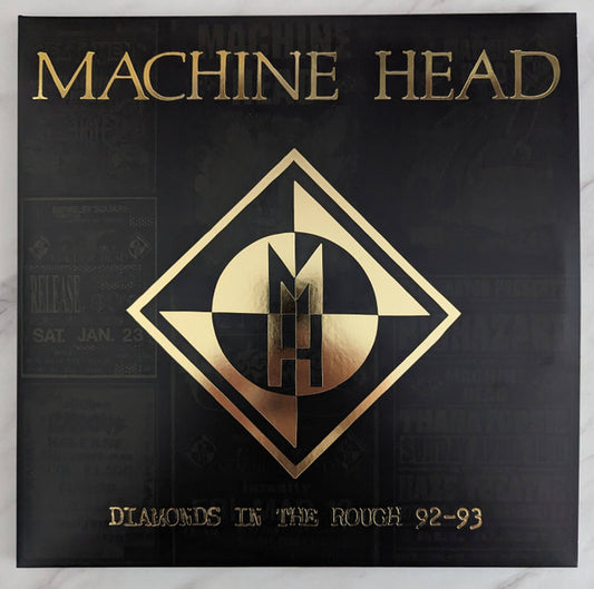 Machine Head (3) : Diamonds In The Rough 92-93 (2xLP, Ltd, RM, Yel)