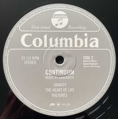 John Mayer : Continuum (2xLP, Album, RE, 180)