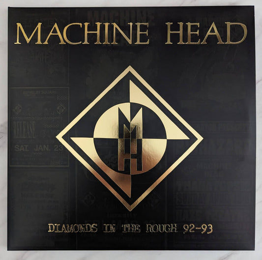 Machine Head (3) : Diamonds In The Rough 92-93 (2xLP, Ltd, Pic, RM)