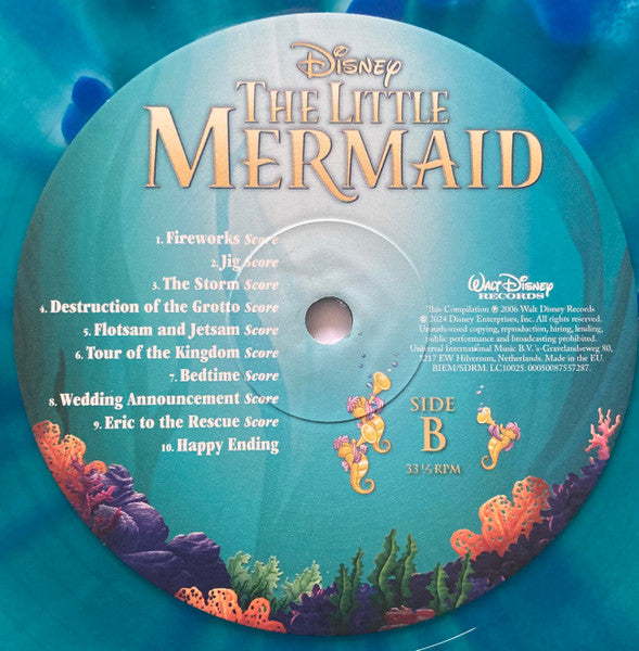 Various : The Little Mermaid (Original Motion Picture Soundtrack) (LP, Album, RE, 35t)