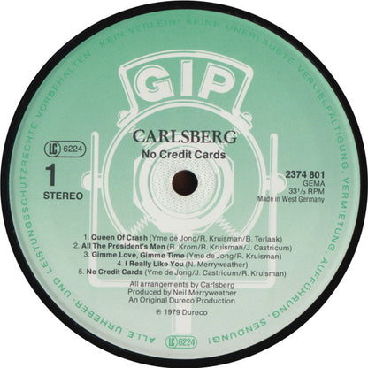 Carlsberg : No Credit Cards (LP, Album)