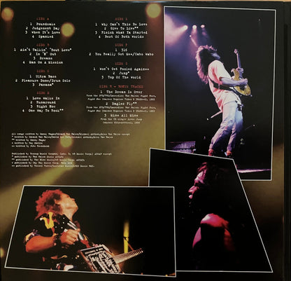 Van Halen : Live: Right Here, Right Now. (4xLP, Album, RE, 180)