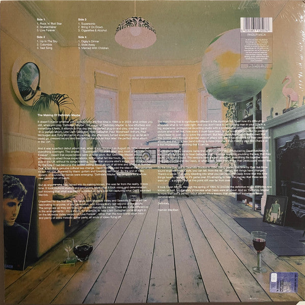 Oasis (2) : Definitely Maybe (2xLP, Album, Ltd, RE, RM, Red)