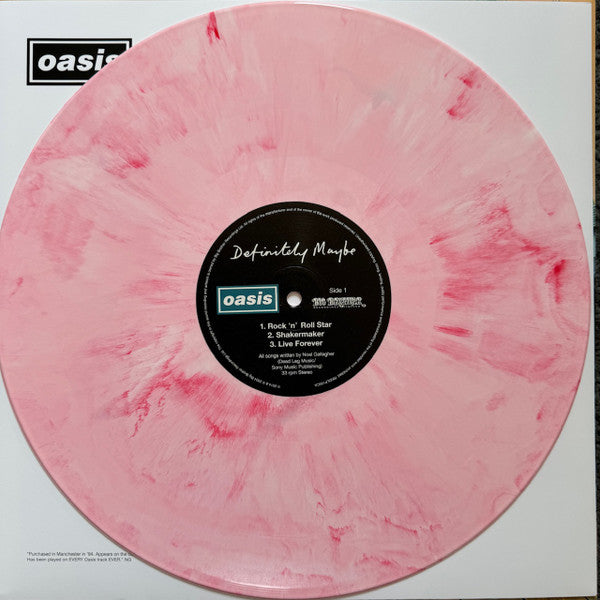 Oasis (2) : Definitely Maybe (2xLP, Album, Ltd, RE, RM, Red)