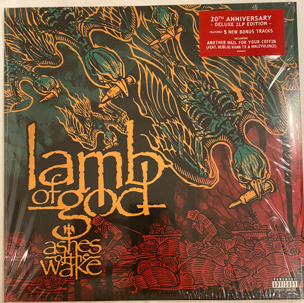 Lamb Of God : Ashes Of The Wake (2xLP, Album, RE, 20t)