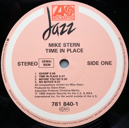 Mike Stern : Time In Place (LP, Album)