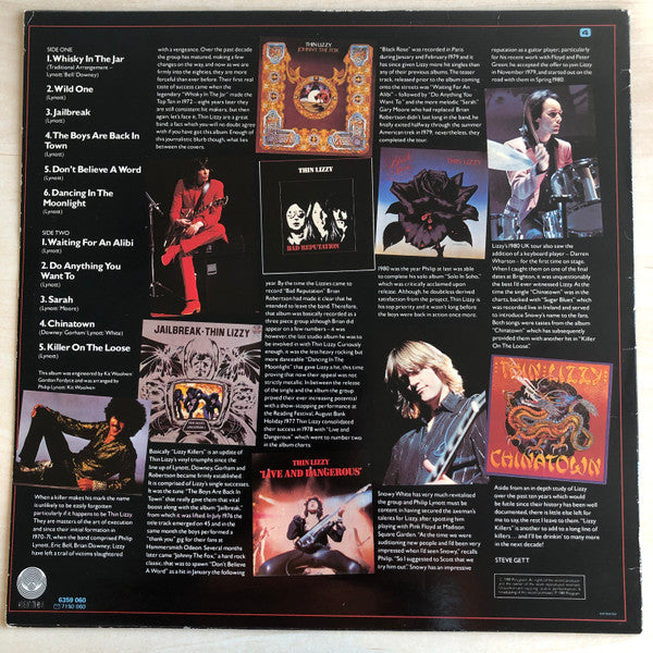 Thin Lizzy : Lizzy Killers (LP, Comp)