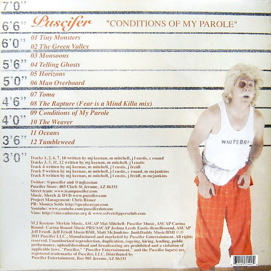 Puscifer : "Conditions Of My Parole" (2xLP, Album)