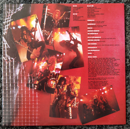 W.A.S.P. : W.A.S.P. (LP, Album, Ltd, RE, Red)
