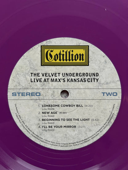 The Velvet Underground : Live At Max's Kansas City (LP, Orc + LP, Mag + Album, RE, RM, RP, Exp)