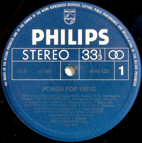 Various : Power Pop 81 2 (LP, Comp)