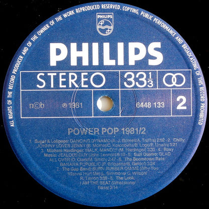 Various : Power Pop 81 2 (LP, Comp)
