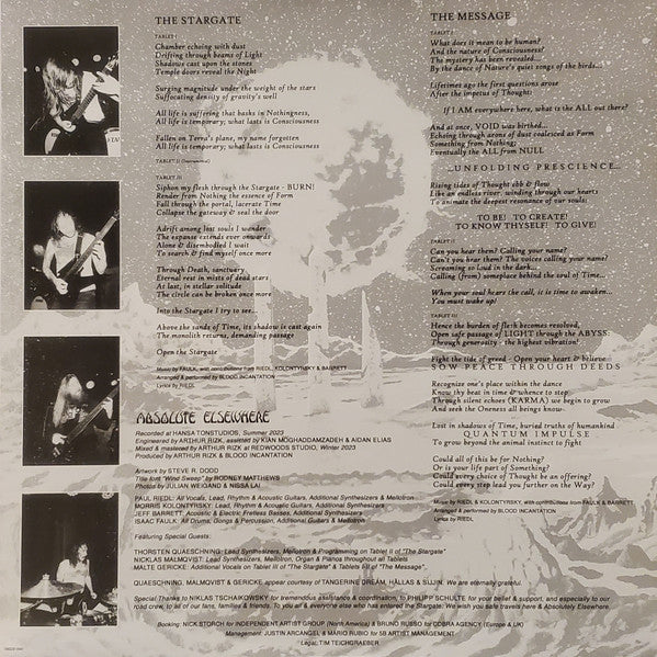 Blood Incantation : Absolute Elsewhere (LP, Album, Ltd, Red)