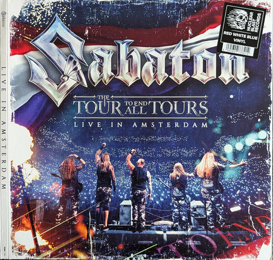 Sabaton : The Tour To End All Tours - Live In Amsterdam (LP, Red + LP, Blu + LP, S/Sided, Whi + Album, Ltd)