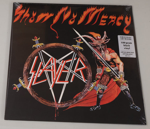 Slayer : Show No Mercy (LP, Album, RE, RM, RP)