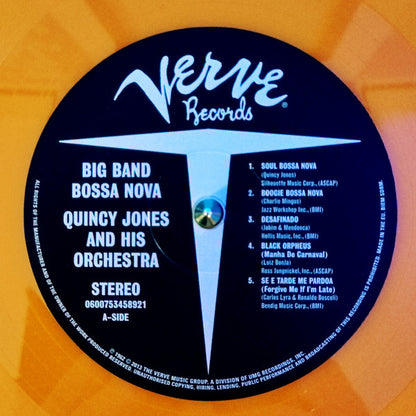 Quincy Jones : Big Band Bossa Nova (LP, Album, Ltd, RE, Ora)