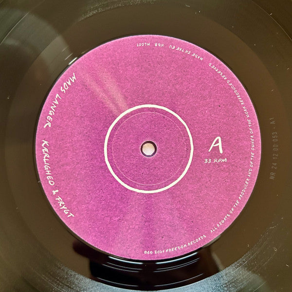 Mads Langer : Kærlighed & Frygt (LP, Album)