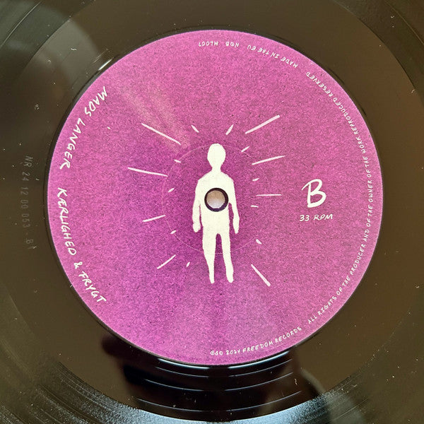 Mads Langer : Kærlighed & Frygt (LP, Album)