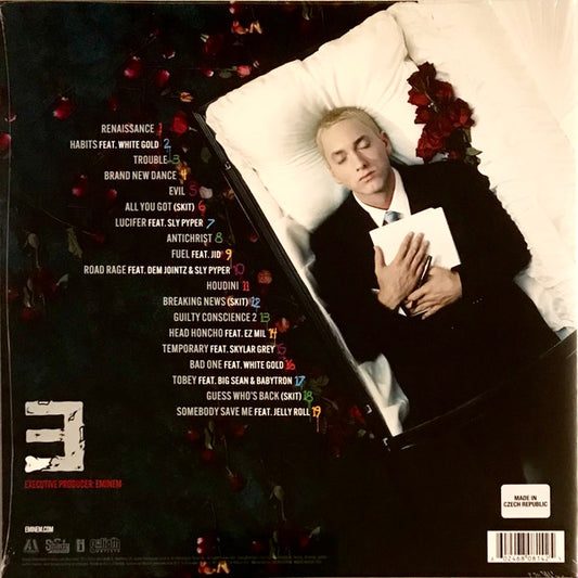 Eminem : The Death Of Slim Shady (Coup De Grâce) (LP, Red + LP, Blu + Album, Ltd)