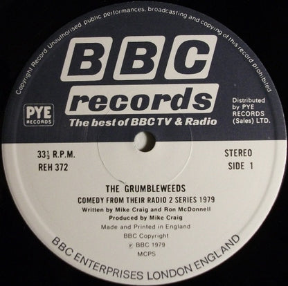 The Grumbleweeds : Comedy From Their Radio 2 Series (LP)