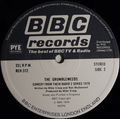 The Grumbleweeds : Comedy From Their Radio 2 Series (LP)