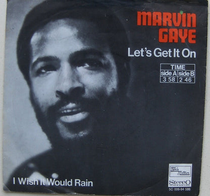 Marvin Gaye : Let's Get It On (7", Single)