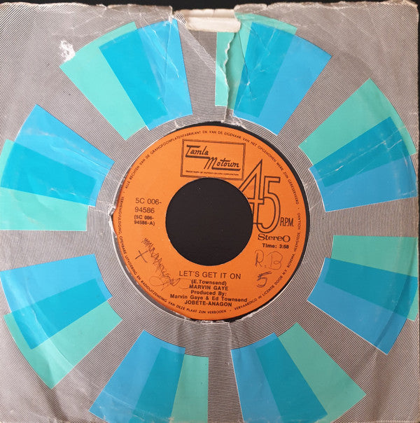 Marvin Gaye : Let's Get It On (7", Single)