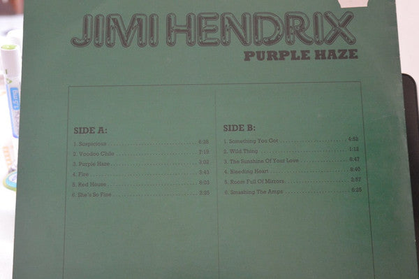 Jimi Hendrix : Purple Haze (LP, Comp)