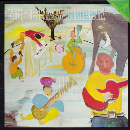 The Band : Music From Big Pink (LP, Album, RE)