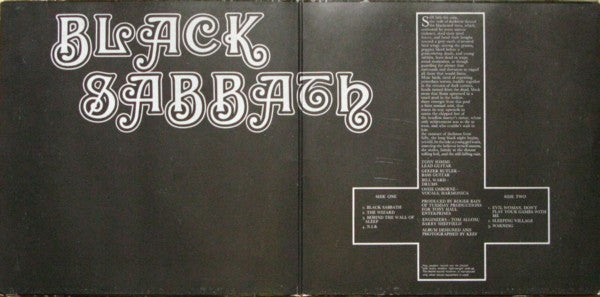 Black Sabbath : Black Sabbath (LP, Album, RP, Gat)