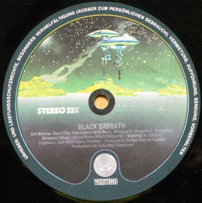 Black Sabbath : Black Sabbath (LP, Album, RP, Gat)