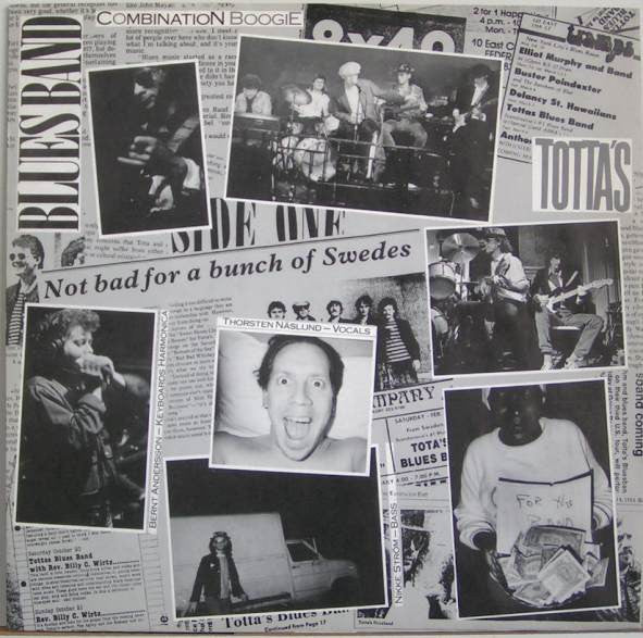 Totta's Bluesband : Combination Boogie (LP, Album)