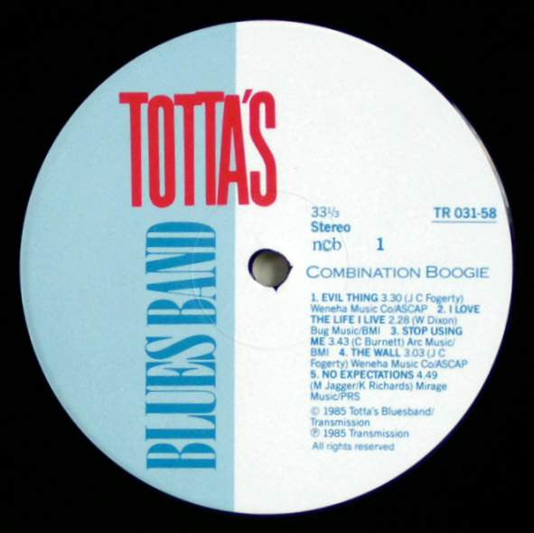 Totta's Bluesband : Combination Boogie (LP, Album)