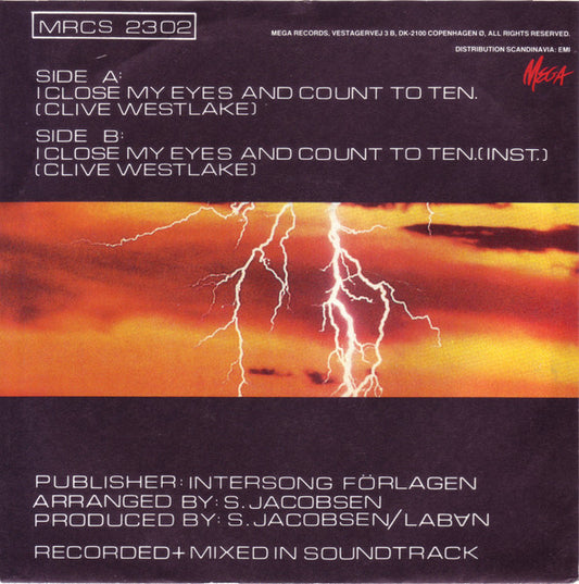 Laban : I Close My Eyes And Count To Ten (7", Single)