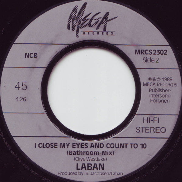 Laban : I Close My Eyes And Count To Ten (7", Single)