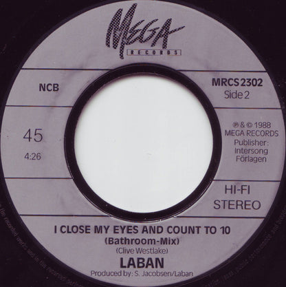 Laban : I Close My Eyes And Count To Ten (7", Single)