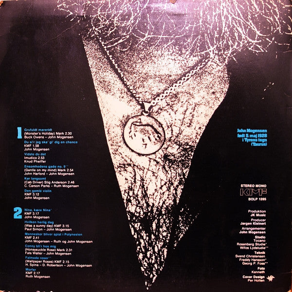 John Mogensen : Taurus (LP, Album, Bla)