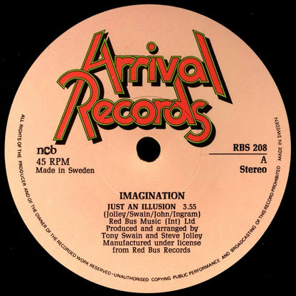 Imagination : Just An Illusion (7")