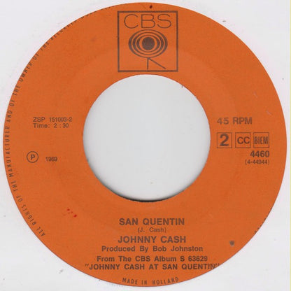 Johnny Cash : A Boy Named Sue (7", Single, Big)