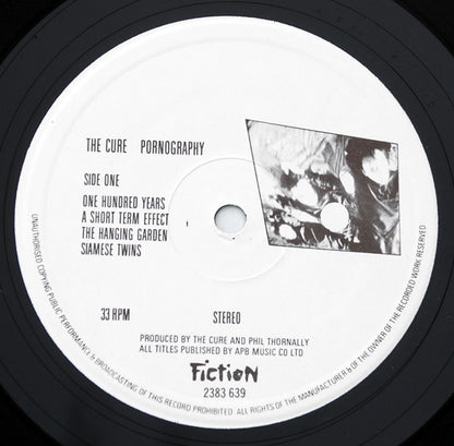 The Cure : Pornography (LP, Album)