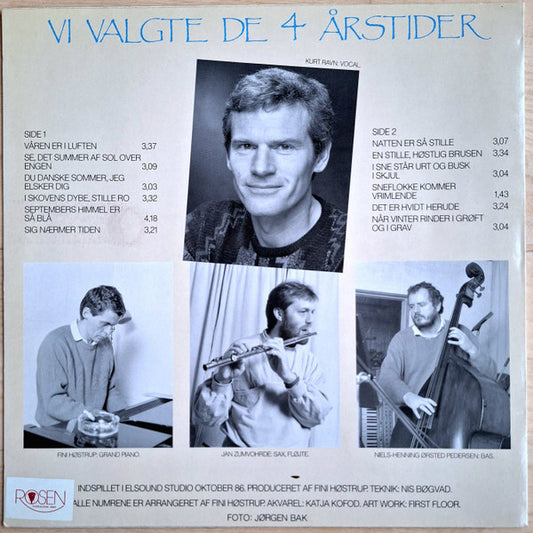 Kurt Ravn, Fini Høstrup, Jan zum Vohrde & Niels-Henning Ørsted Pedersen : Vi Valgte De 4 Årstider (LP, Album)