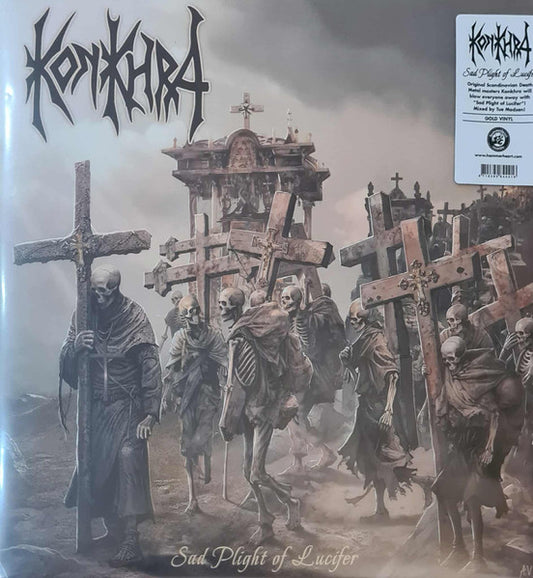 Konkhra : Sad Plight Of Lucifer (LP, Album, Ltd, Gol)