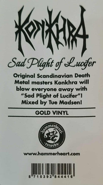 Konkhra : Sad Plight Of Lucifer (LP, Album, Ltd, Gol)