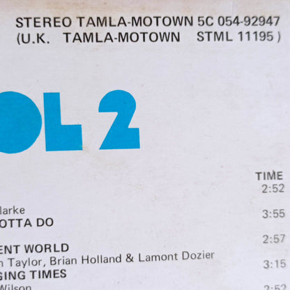 Four Tops : Greatest Hits Vol. 2 (LP, Comp, Ora)